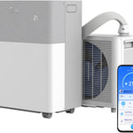 12000 BTU Portable Air Conditioner with Heat Pump, WiFi Control, Cooling, Heating & Dehumidifier Functions