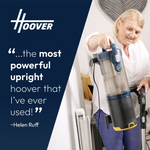 Upright Vacuum Cleaner for Pet Hair, 850W Powerful Suction & Anti-Tangle Brush