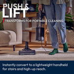 Upright Vacuum Cleaner for Pet Hair, 850W Powerful Suction & Anti-Tangle Brush